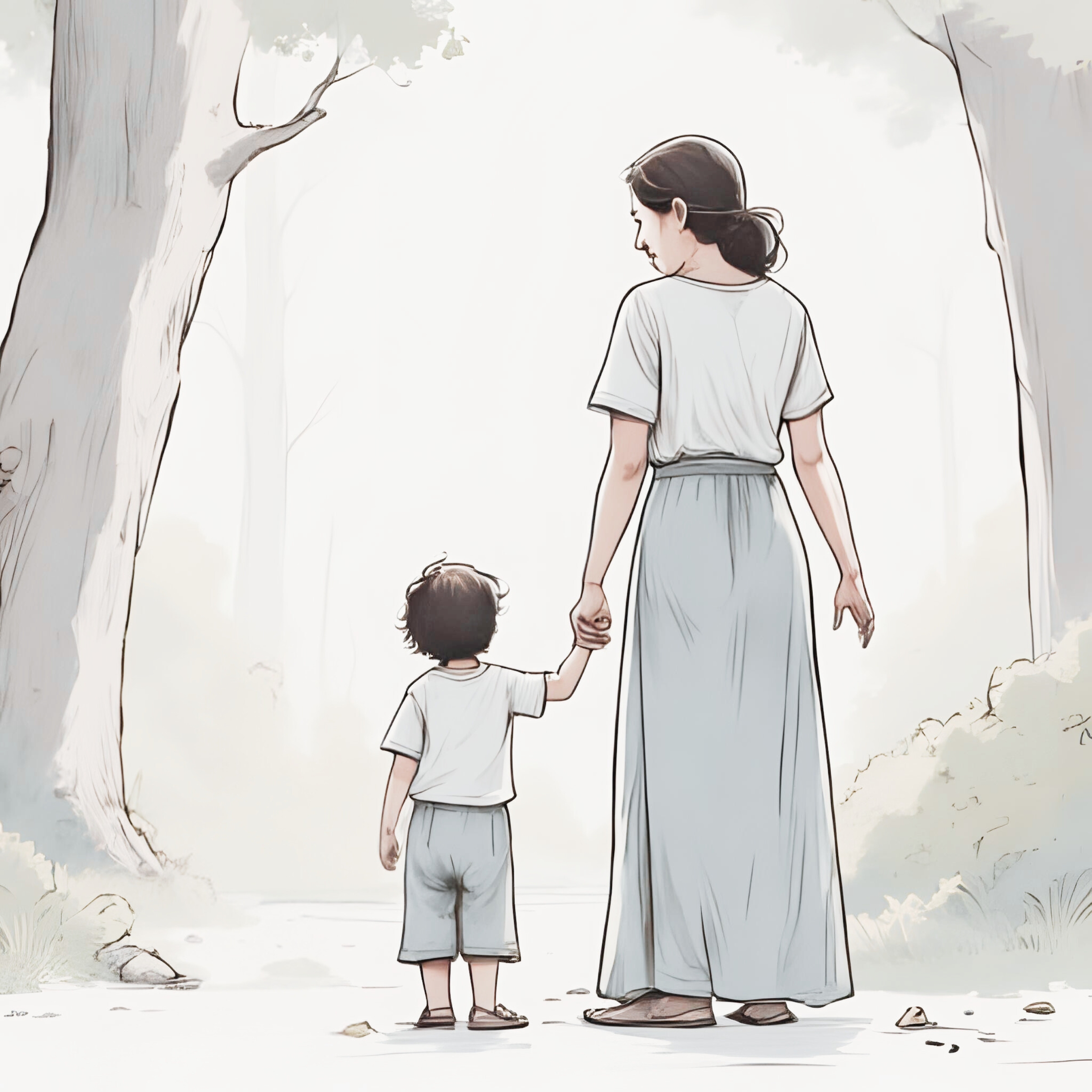 Image of Mother and Child illustrating the Mother Wound Psychotherapy in Toronto