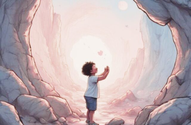 Image of child reaching representing relationship patterns of seeking connection through somatic therapy in Toronto